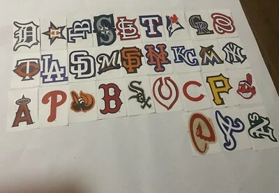 30 Teams MLB Team Logo Decal Stickers Baseball CHOOSE YOUR TEAM (USA Seller) - Image 1 of 4