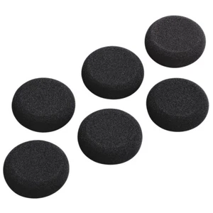 Hama - 184153 Schaumstoff-Ersatzohrpolster, Ø 45 mm, 6 Stück, Schwarz - Bild 1 von 4