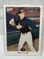 1996 Best Greensboro Bats #14 Mike Lowell pre rookie RC Yankees