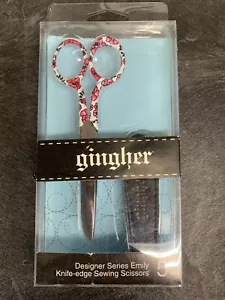 Gingher EMILY Designer Serie 5" Messer Schneide Nähschere BRANDNEU - Bild 1 von 1