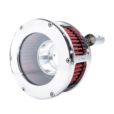 KIT FILTRO DE AIRE FEULING BA - CROMO/CLARO - LEVA DOBLE HARLEY - 5448 Foto 1 de 3