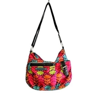 Lily Bloom Bag Crossbody Tulips Floral Shoulder Handbag Satchel Purse WOMEN'S - Picture 1 of 12