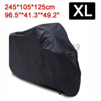 Cubierta antipolvo negra para motocicleta LWKDDT XL para Suzuki Katana 600 GSX600F Foto 1 de 4