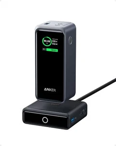 Anker Prime Power Bank 20000mAh 200W Charger + 100W Charging Base Smart Display - Picture 1 of 7