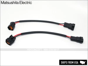 HID Ballast to Power Socket Wire Harnesses for D2S D2R NISSAN INFINITI Pack of 2 - Picture 1 of 7