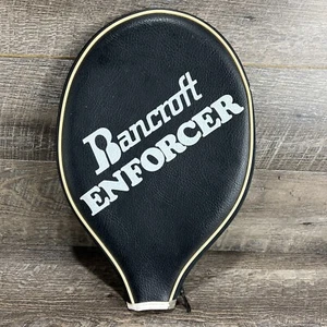 Vintage 1982 Bancroft Enforcer Tennis Racquet Cover Excellent Condition! - Picture 1 of 12