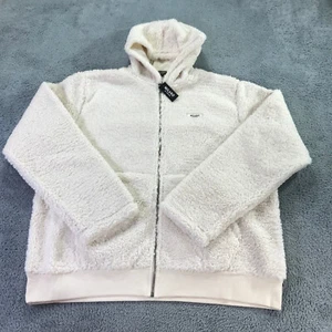 Milano Do Rouge Jacket Mens 3XL XXXL Faris Zip Hoodie Sherpa Fleece Jacket - Picture 1 of 12