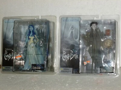 CORPSE BRIDE - Sealed Figure Set - VICTOR & BRIDE - Tim Burton - McFARLANE TOYS - Image 1 of 4