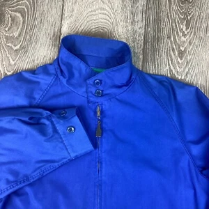 Giacca London Fog vintage full zip blu made in USA utility 42 - Foto 1 di 7