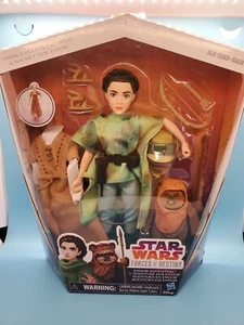 Hasbro Star Wars Forces of Destiny Endor Adventure Princess Leia Ewok 2 Outfits - Picture 1 of 8