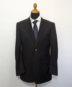 Corneliani Blazer Jacket Men Sz.40 (EU50) Gray Charcoal Wool Sport Coat Suit - Picture 1 of 12