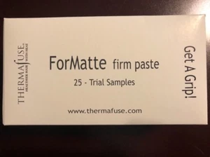 NIB Thermafuse ForMatte Firm Paste 25x Sample Size - Picture 1 of 6