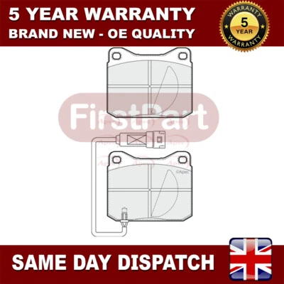 Juego de pastillas de freno delanteras de primera parte Bentley Azure Brooklands Continental Turbo R Foto 1 de 2