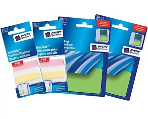 Avery Zweckform PACK Etiketten-Block Haft-Notizen + Haftnotiz-Register Note-Tabs - Bild 1 von 2