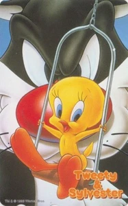 RARE télécarte JAPON - COMICS CARTOON WARNER BROS - TITI TWEETY BIRD JAPAN pc - Imagen 1 de 1
