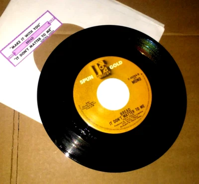 BREAD It Don't Matter To Me/Make It With You ELEKTRA 45 RPM L@@K! - Image 1 of 2