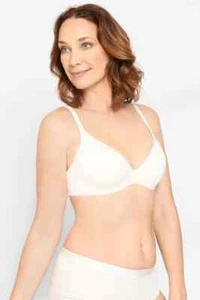 Berlei Y250N Barely There Contour T-Shirt Bra 'Ivory' Sizes 12E, 14B, - Bild 1 von 4
