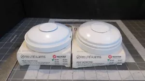 Lot of 2 Notifier HD-601 Heat Detector ( 1 Has dent Top) 135°F (57°C) - Picture 1 of 5
