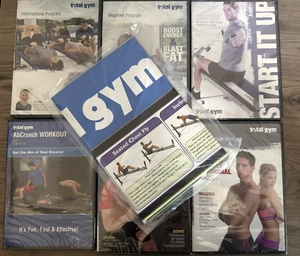 Total Gym 6 DVD LOT Sealed With Quick Start Poster/Guide - Picture 1 of 10