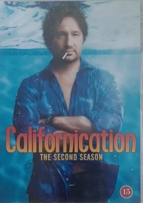 CALIFORNICATION SEASON 2 DVD VIRTUALLY SCRATCH FREE SWEDISH IMPORT DISCS ONLY  - Image 1 of 2