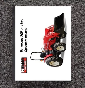 Tractor Operator Manual Branson Tractor 3120R 3520R 4020R 4520R 5220R Operator - Picture 1 of 18