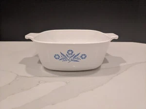 VTG Corning Ware Blue Cornflower 1 1/2Qt Casserole P-1 1/2-B No Lid - Picture 1 of 8