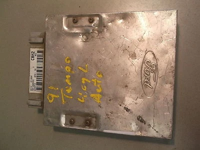 91 Ford Tempo 3.0L ECU ECM Engine Control Module F0TF-12A650-BJC - Image 1 of 3