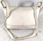 ILBisonte Designed by W.A. Difilippo Authentic  White Shoulder Bag made in Italy