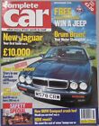Complete Car magazine 11/1994 featuring Jaguar, Audi, Vauxhall, Rover, Citroen