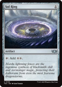 MTG Magic 1x Sol Ring (M/NM) Commander Tarkir Dragonstorm - Photo 1 sur 1