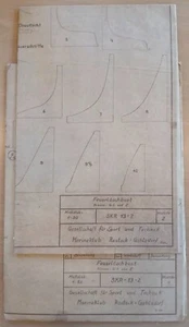 Bauplan Feuerlöschboot Klasse G-5/E 1:50 Gebraucht - Bild 1 von 2