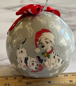 Vintage Enesco 101 Dalmatians Dog Ball Christmas Ornament O-7 - Picture 1 of 10
