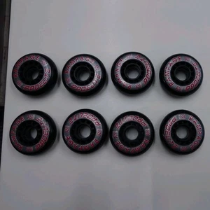 Rampage Pro Elite Retro Inline Skate Wheels 70mm, Set of 8 - Picture 1 of 3