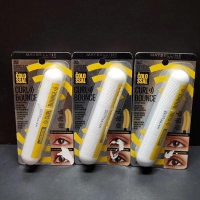 Maybeline The Colossal Curl Bounce Mascara #350 BLACKEST BLACK 0.33 fl oz 3-PK - Image 1 of 4