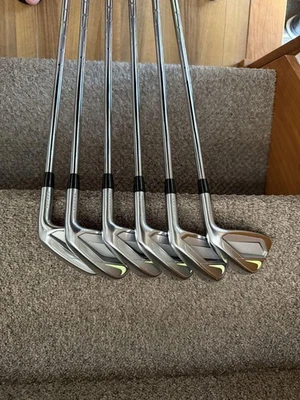 Nike Iron Set Forged Iron FLEX-S 6pcs Book Light Green Used - Image 1 of 4