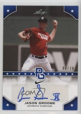 2015 Leaf Perfect Game National Showcase Blue /30 Jason Groome #PG-JG4 Auto - Image 1 of 2