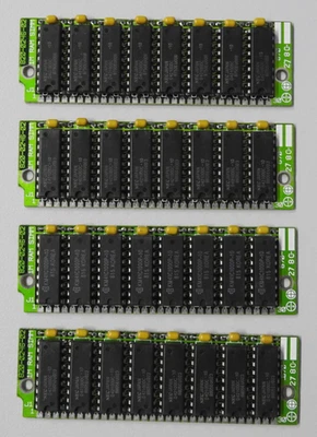 4x Vintage 1988,  Apple Arbeitsspeicher RAM-Modul, 30 Pin 820-0246-02 1MB SIMM - Bild 1 von 4