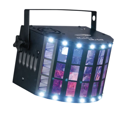 Showtec Techno Derby 2-in-1 Lichteffekt - LED Derby & Strobe - DMX Disco DJ Club - Bild 1 von 4