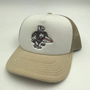 American Eagle Truckermütze Adler trägt ein Surfbrett in einer Palme Shirt - Bild 1 von 6