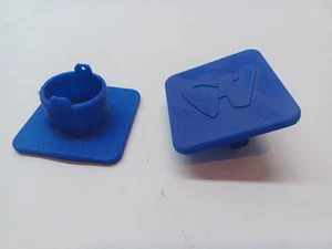 WCW - Kawasaki X2 Hood Blow Hole Covers 3D Printed - Picture 1 of 12