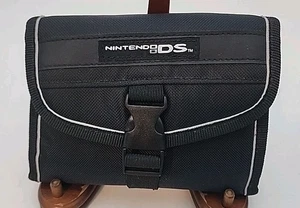 Black Nintendo DS Case Switch n Carry Travel Carrying Bag Pouch Case (2000s) - Picture 1 of 3