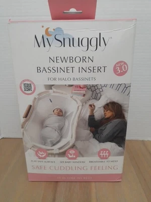 Inserto de moisés recién nacido MySnuggly para moisés Halo Foto 1 de 2