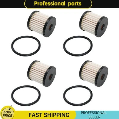 Juego de 4 filtros de combustible nuevos para Harley-Davidson Road King Electra Glide FXSB FXS EE. UU. Foto 1 de 4