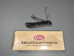 CASE CALIBER PEANUT SCISSORS KNIFE NEVER USED IN BOX #LT220SS SC D23 - Picture 1 of 5