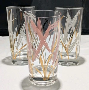 1940s Fred Press 22k Grass Glasses 1 Pink 2 White EUC - Picture 1 of 10