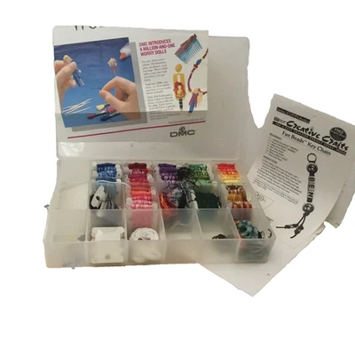 Embroidery thread for crafts. plastic case included. - Image 1 of 4