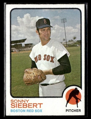 1973 Topps Sonny Siebert #14 - Image 1 of 2