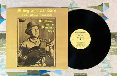 Bill Monroe and The Bluegrass Boys LP Radio Shows 1946-1948 M-/M- Foto 1 de 2