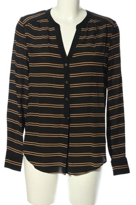 HUGO BOSS Blusa de manga larga Mujeres Blusa Talla EU 36 negro-nude - Imagen 1 de 4