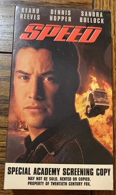 SPEED [VHS] FYC Special Academy Screening Copy RARE HTF - Image 1 of 3